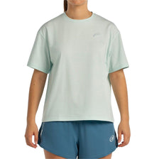 Bullpadel T-shirt Oyeme Dames Blauw Groen Voorkant