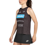 Bullpadel Tank Top Abure Dames Zwart Links