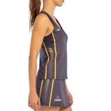 Bullpadel Tank Top Acora Dames Carbon Rechts