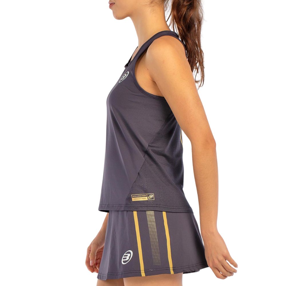 Bullpadel Tank Top Adres Dames Carbon Links