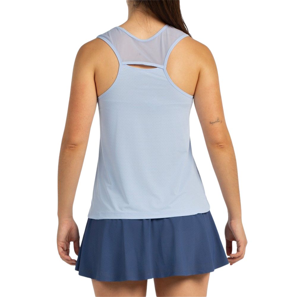 Bullpadel Tank Top Conso Dames Lichtblauw Achterkant
