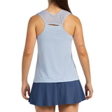 Bullpadel Tank Top Conso Dames Lichtblauw Achterkant