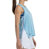 Bullpadel Tank Top Duranta Dames Blauw Zijaanzicht