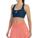 Bullpadel Tank Top Eleve 25V Dames Blauw Voorkant