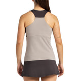 Bullpadel Tank Top Erare Dames Grijs Achterkant