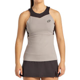 Bullpadel Tank Top Erare Dames Grijs Voorkant