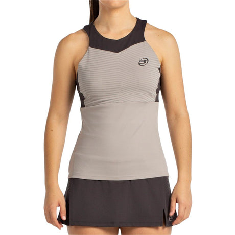 Bullpadel Tank Top Erare Dames Grijs Voorkant