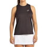 Bullpadel Tank Top Etilo Dames Zwart Voorkant