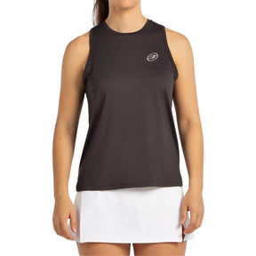Bullpadel Tank Top Etilo Dames Zwart Voorkant