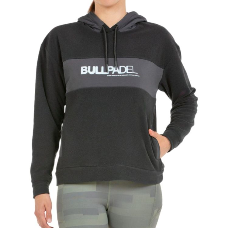 Bullpadel Fleece-Hoodie Neque Damen Schwarz