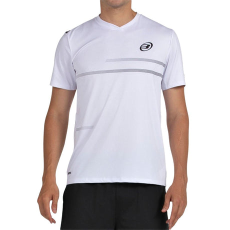 Bullpadel T-shirt Montuno Heren Wit Voorkant 