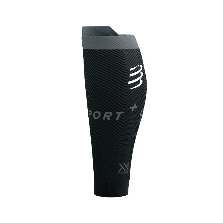 Compressport Calf Sleeves Oxygen Unisex Zwart