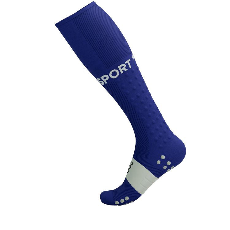 Compressport Full Socks Run Unisex Blauw