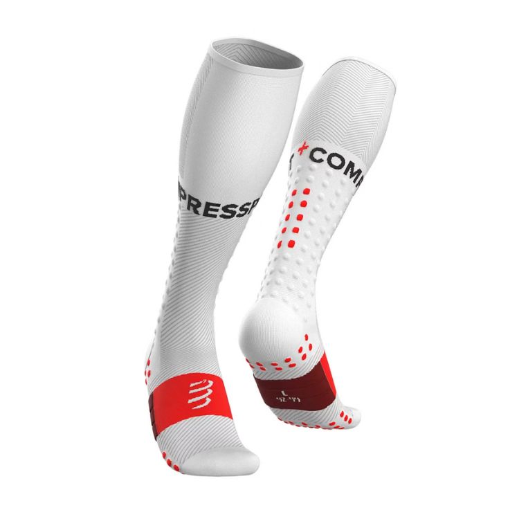 Compressport Full Socks Run Unisex Wit