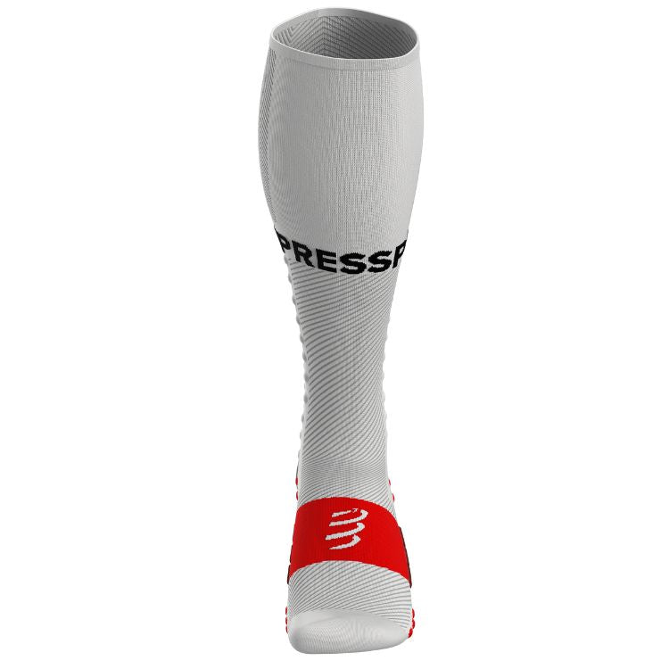 Compressport Full Socks Run Unisex Wit