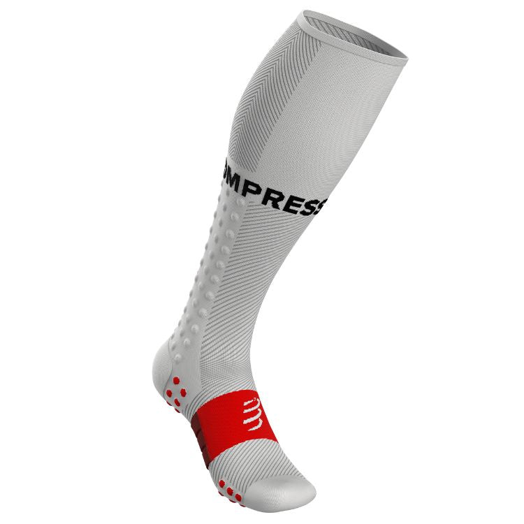 Compressport Full Socks Run Unisex Wit