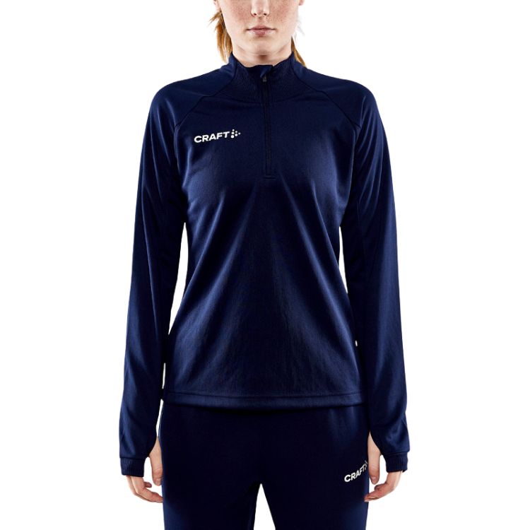 Craft Jacket Evolve Halfzip Damen Marineblau