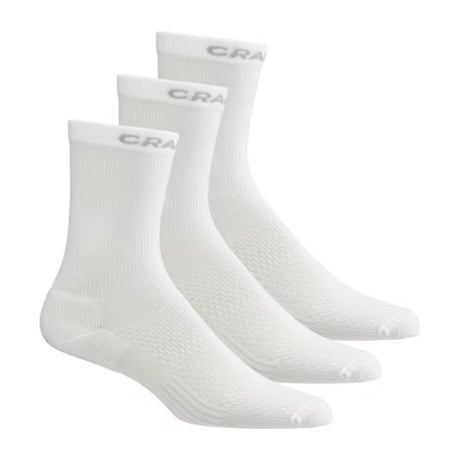 Craft Sportsocken Active High Unisex Weiß 3er-Pack