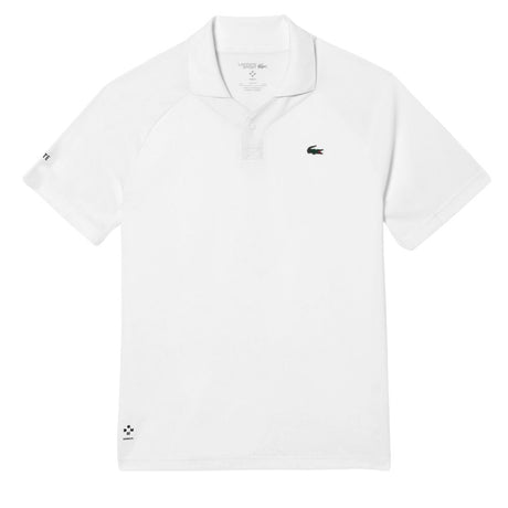 Lacoste Poloshirt HP3 X DaniiL Medvedev Ultra-Dry Sport Polo 02 Herren Weiß
