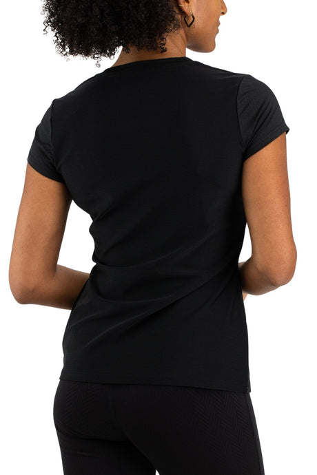 Sjeng Sports T-Shirt Ulani Lady Tee Dames Zwart