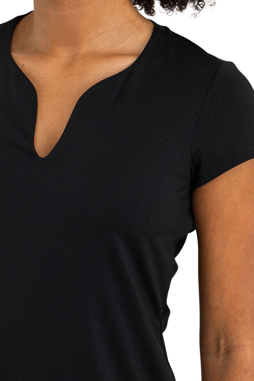 Sjeng Sports T-Shirt Ulani Lady Tee Dames Zwart