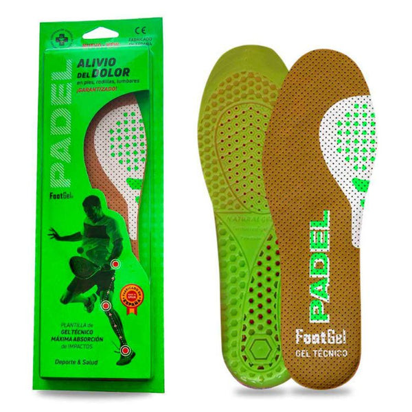 Footgel Padel Tennis Insoles Inlegzolen