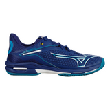 Mizuno Tennisschuh Padelschuh Wave Exceed Tour 6 CC Herren Blau