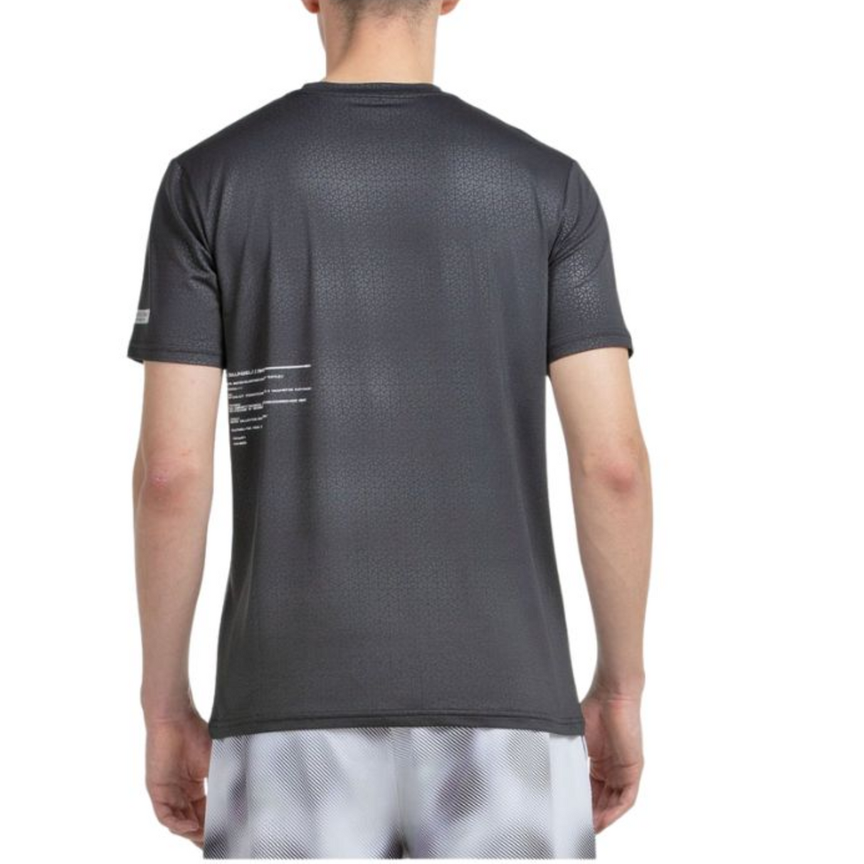 Bullpadel Shirt Mofero Padel Herren Schwarz