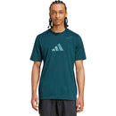 Adidas T-Shirt Graphic Tee Donkergroen