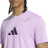 Adidas T-Shirt Padel Graphic Tee Paars