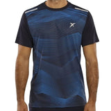 Drop Shot T-Shirt Crewneck Shirt JMD Rush Azul Herren Blau