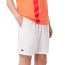 Lacoste Short Sport Novak Djokovic Stretch Heren Wit Oranje