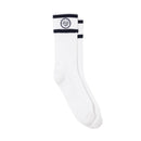 Lacoste Sportsokken Roland Garros Heren Wit Navy 1 Paar