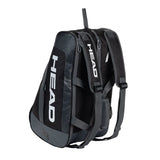 HEAD Padeltas Core Combi Zwart Grijs Achterkant