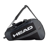 HEAD Padeltas Core Combi Zwart Grijs Voorkant