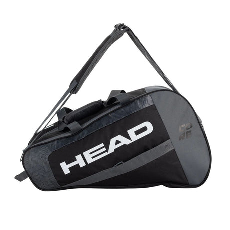 HEAD Padeltas Core Combi Zwart Grijs Voorkant