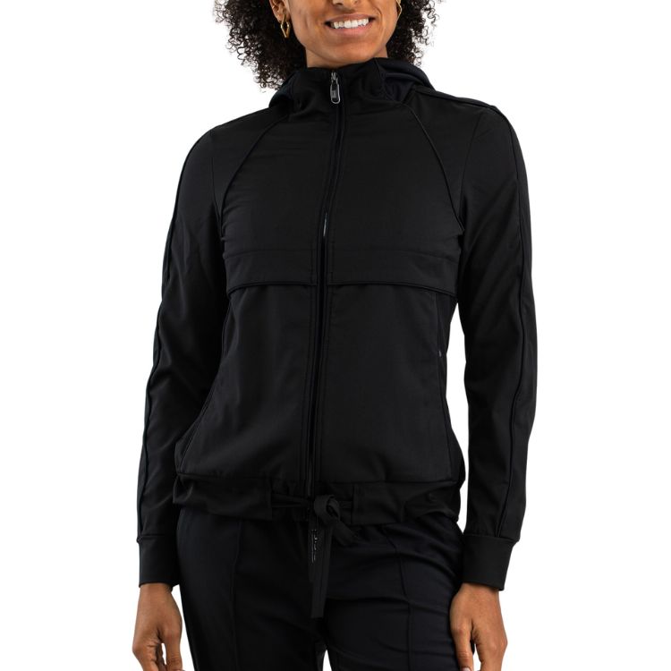 Sjeng Sports Hooded Jacket Tessy Dames Zwart