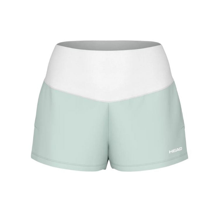 HEAD Shorts Dynamic Dames Groen Wit