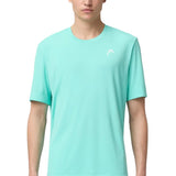 Head T-shirt Slice 2 Heren Turquoise