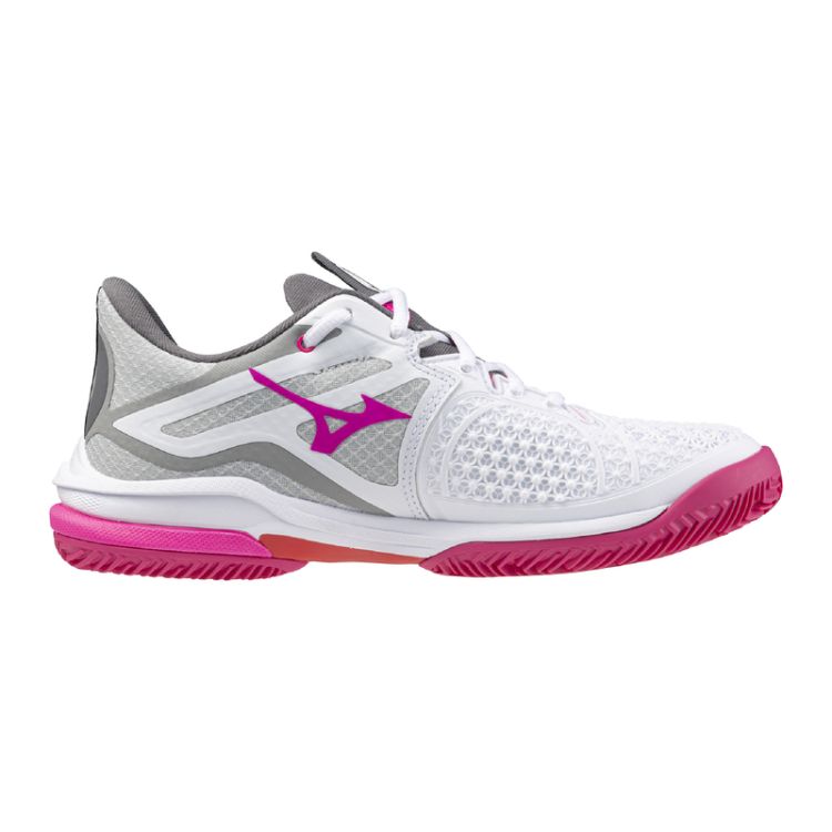 Mizuno Tennisschoen Padelschoen Wave Exceed Tour 6 CC Dames Wit