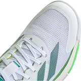 Adidas Crazyquick LS Padelschuhe für Herren in Weiß und Grün