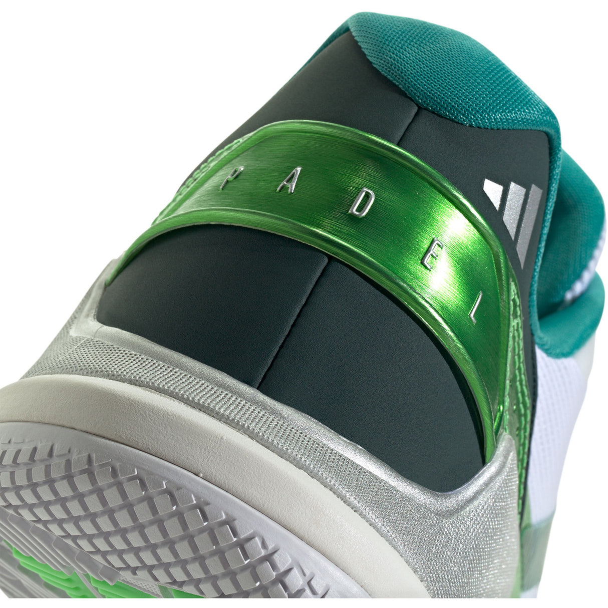 Adidas Crazyquick LS Padelschuhe für Herren in Weiß und Grün