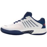 K-Swiss Hypercourt Express 2 HB Heren Wit Blauw Buitenkant
