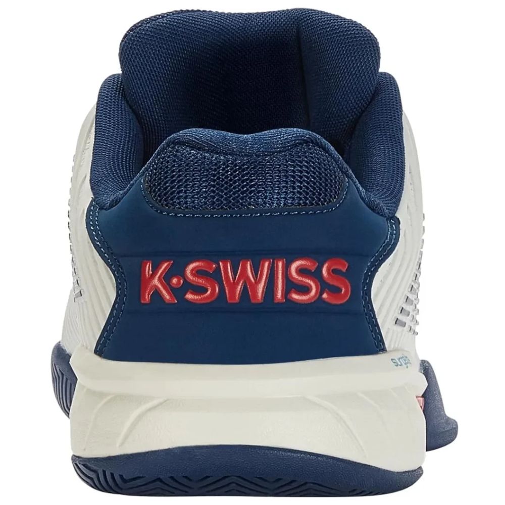 K-Swiss Hypercourt Express 2 HB Heren Wit Blauw Hak