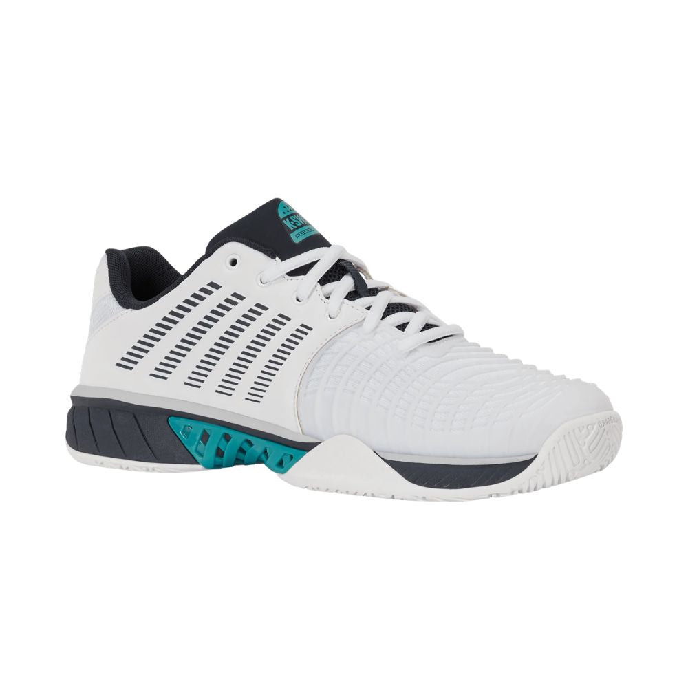 K-Swiss Padelschoen Tennisschoen Express Light 3 Heren Wit Zijkant