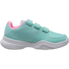 K-Swiss Tennisschoen Padelschoen Court Express Strap Omni Junior Mint Voorkant
