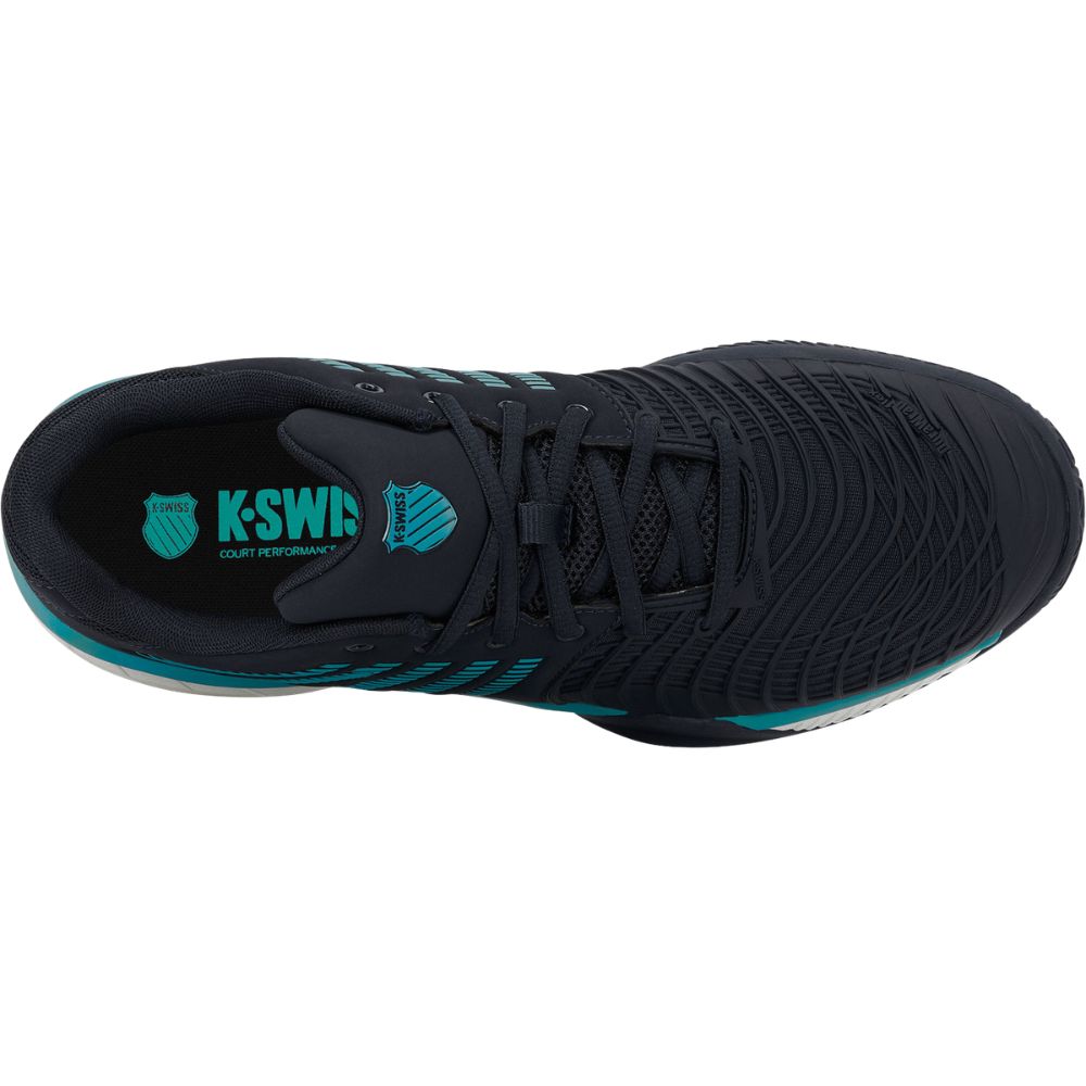 K-Swiss Tennisschoen Padelschoen Express Light 3 Clay Blauw Bovenkant