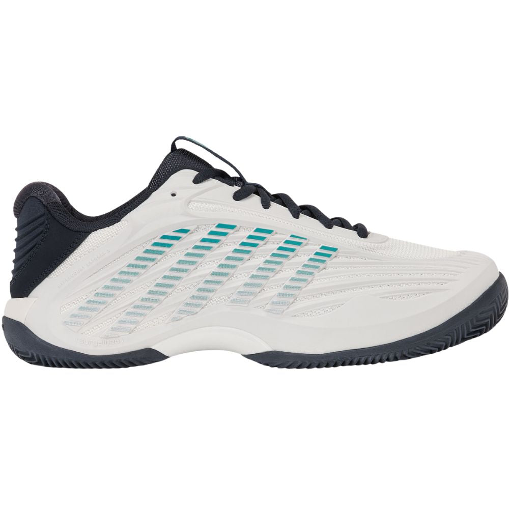 K-Swiss Tennisschoen Padelschoen Hypercourt Express 3 Clay Heren Wit Blauw