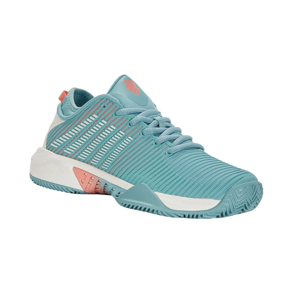 K-Swiss Tennisschoen Padelschoen Hypercourt Supreme HB Dames Blauw Zijkant