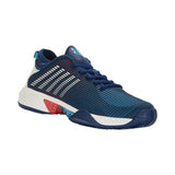 K-Swiss Tennisschoen Padelschoen Hypercourt Supreme HB Heren Blauw Zijkant